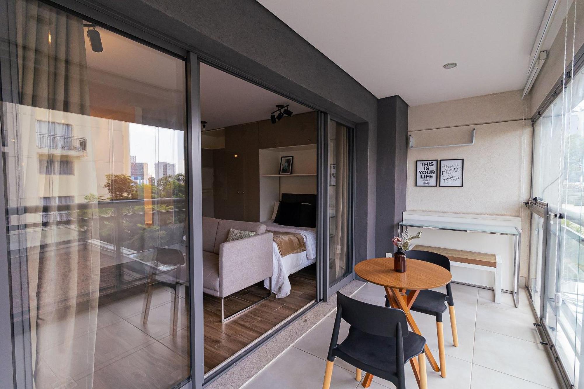 圣保罗Vossa Bossa Smart Vila Madalena公寓 外观 照片
